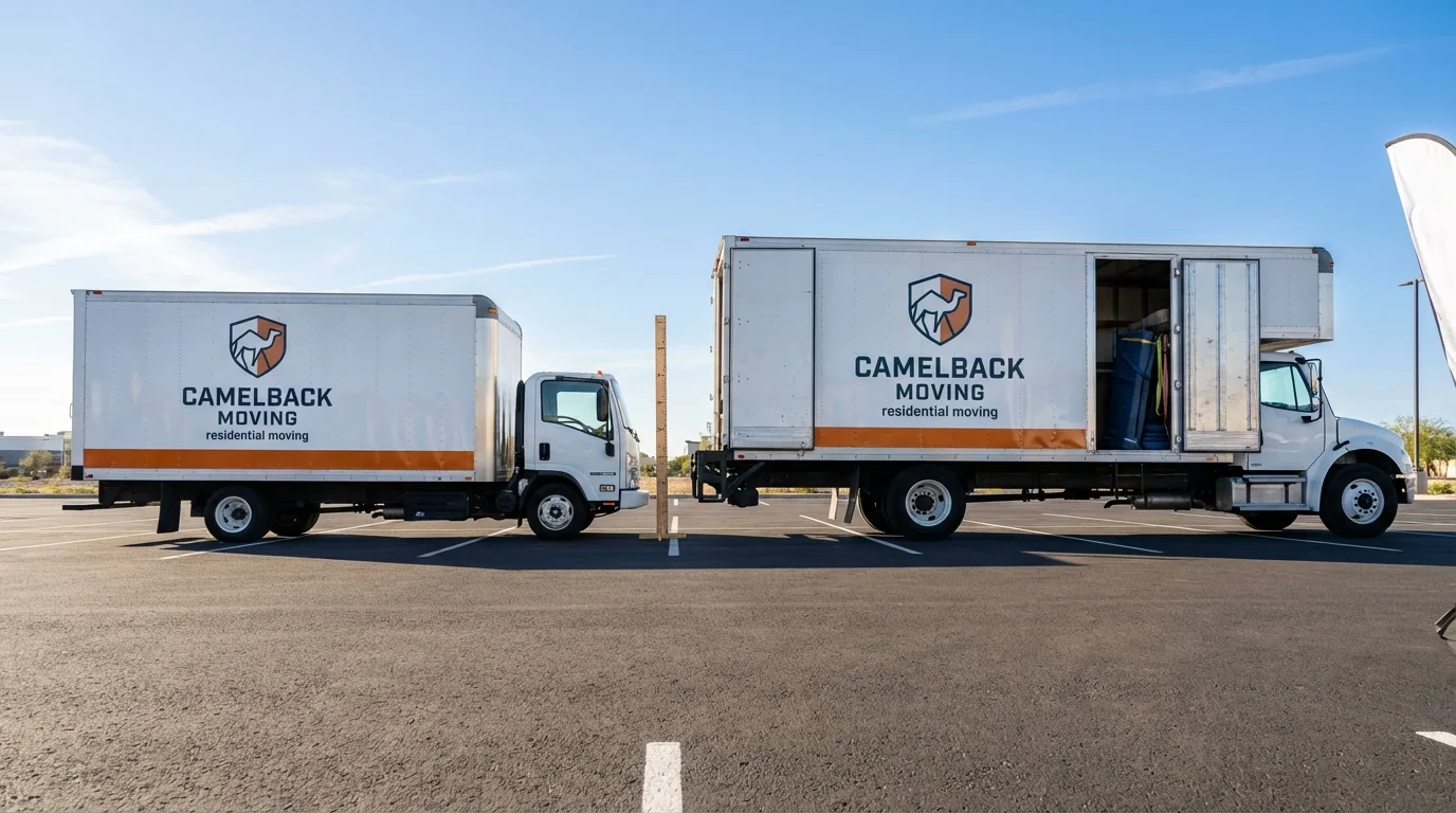 Moving truck size capacity guide in Wolf Point